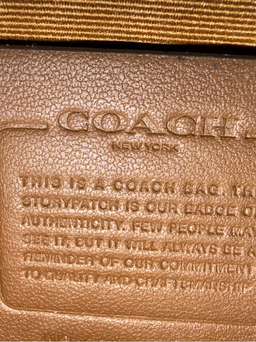 NWT COACH Soft Yellow Katy Satchel - Picture 7 of 8